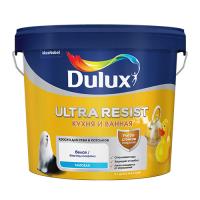 Dulux Краска Ultra Resist Кухня и Ванная в/д ультрастойкая матовая (7% блеска) BC 4,5л. Матовая. 
